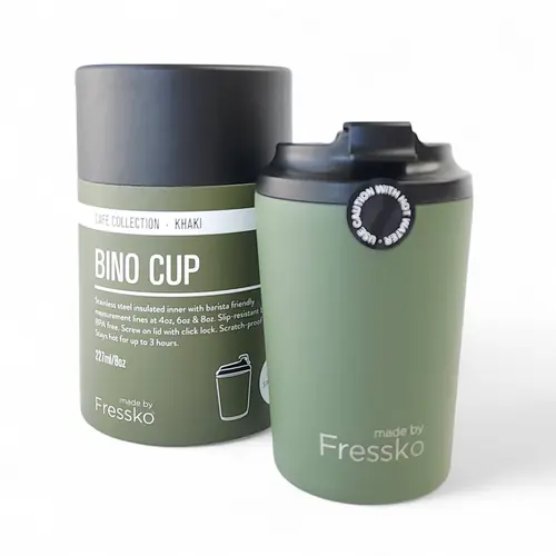 Fressko Bino Cup 227ml / 8oz -Khaki thumbnail