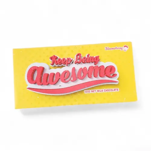 Bloomsberry 'Awesome' Chocolate Bar 100g