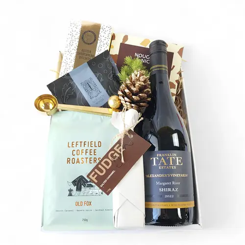 Coffee & Shiraz Christmas Gift Box