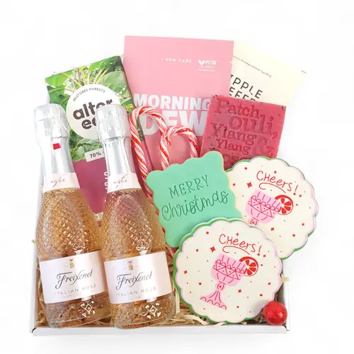 Rosé Christmas Cheers Gift Box