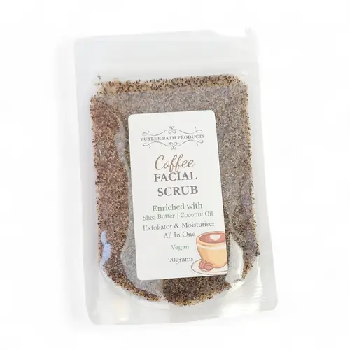 Butler's Bath Products Coffee Facial Scrub 90g