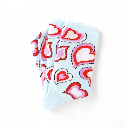 1. Sock - Love Hearts Size 7 - 10 thumbnail