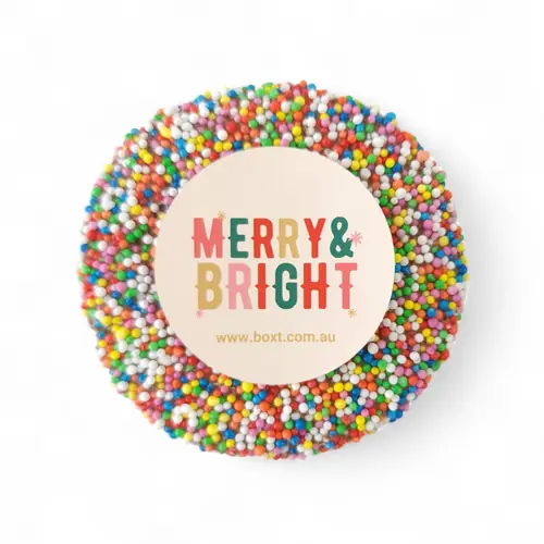 Freckle "Merry Christmas" Rainbow