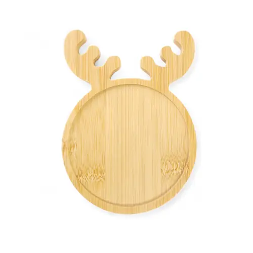 Mini Wooden Reindeer Serving Tray
