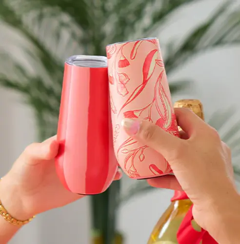 2. Sparkling Festive Flute - Double Walled thumbnail