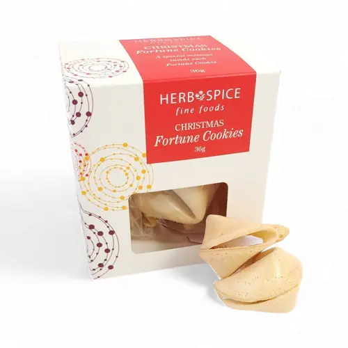 Herb & Spice Mill Christmas Fortune Cookies 36g