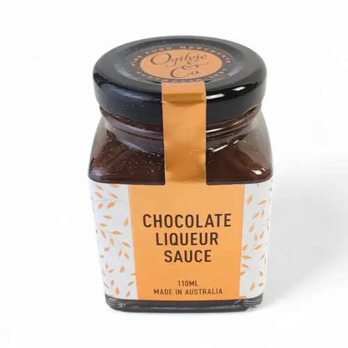Ogilvie & Co. Choc Liqueur Sauce 110ml Ogilvie & Co. Choc Liqueur Sauce 110ml