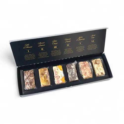 Nougat & Nice Luxury Nougat Gift Box 6 Flavours Nougat & Nice Luxury Nougat Gift Box 6 Flavours
