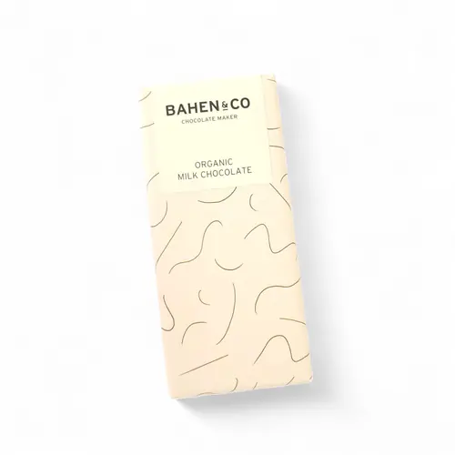Bahen & Co. Organic Milk Chocolate Bar 75g Bahen & Co. Organic Milk Chocolate Bar 75g