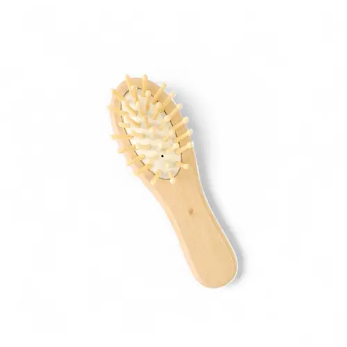 Wooden Mini Hairbrush Wooden Mini Hairbrush