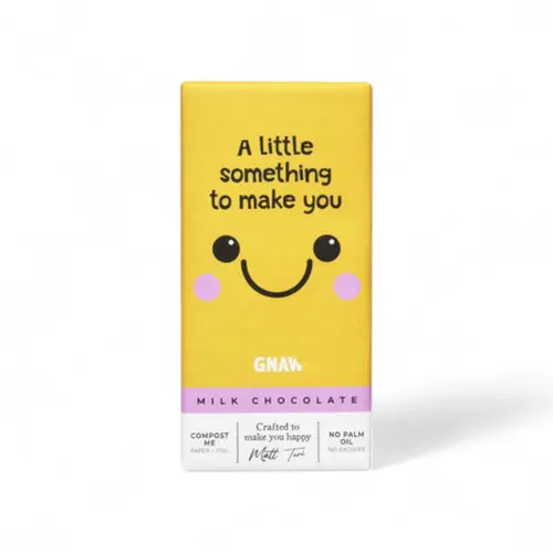GNAW 'Something to Make You Smile' Choc Bar 80g thumbnail