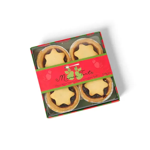 Pudding on the Ritz 4 Pack Classic Mince Tarts