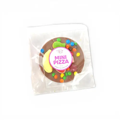 Mini Lolly Pizza Chocolate 150g