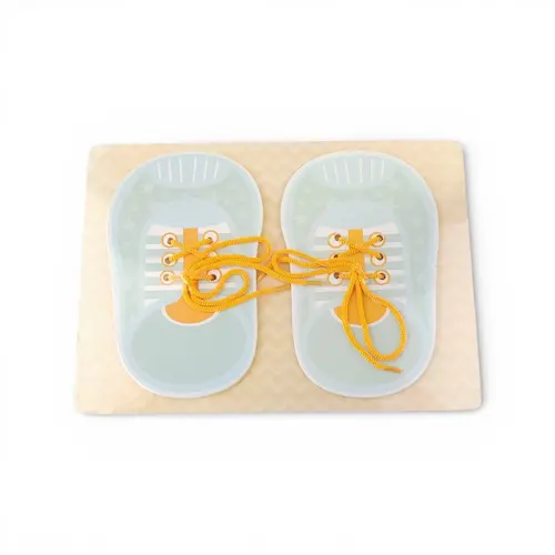 Wooden Shoe Tying Board 3+ Years