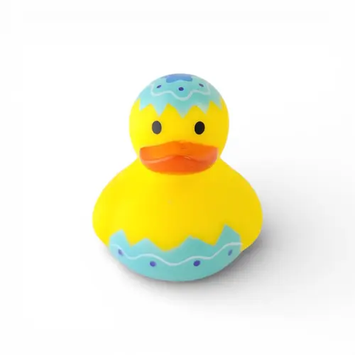 Bath Ducky - Blue Pattern