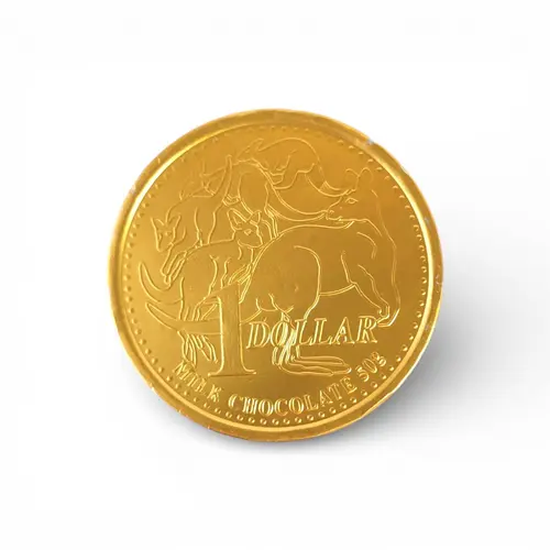 Giant Milk Choc $1 Coin 9cm