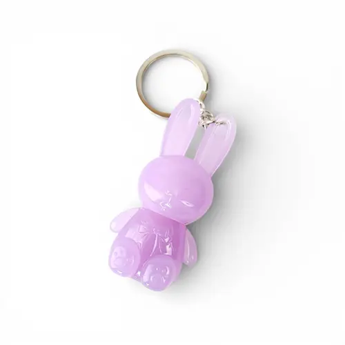 Lip Gloss - Bunny Keyring