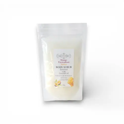 Butlers Bath Mango Passionfruit Sorbet Body Scrub 200g