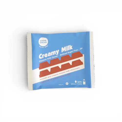 Chow Cacao Creamy Milk Choc 60g thumbnail