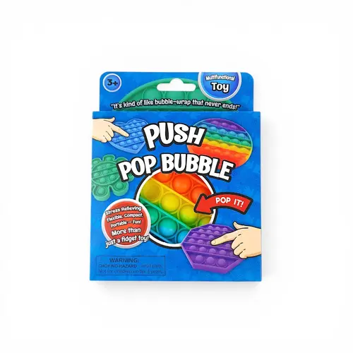 Push Pop Bubble Fidget Toy - Heart 14.5cm thumbnail