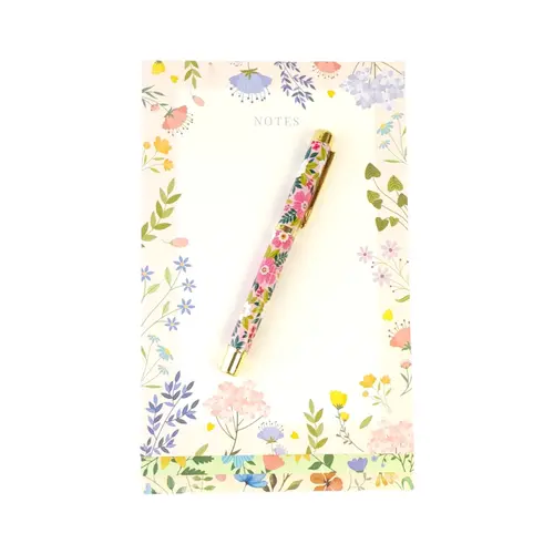 Floral Notepad & Pen Set thumbnail