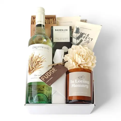 In Loving Memory - White Wine Gift Box