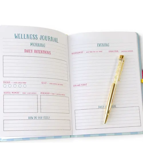 1. Journal - Be Kind to Your Mind, with Citrine Pen thumbnail