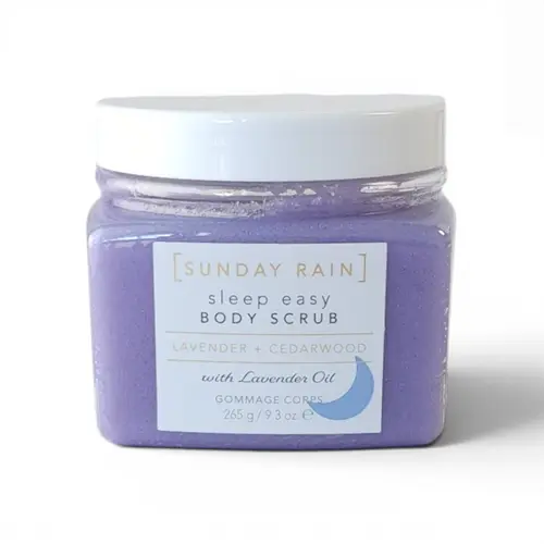 Sunday Rain Sleep Easy Body Scrub Lavender & Cedarwood 265g Sunday Rain Sleep Easy Body Scrub Lavender & Cedarwood 265g