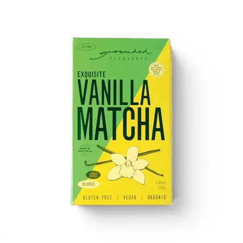 Grounded Pleasures Vanilla Matcha 20 Serves