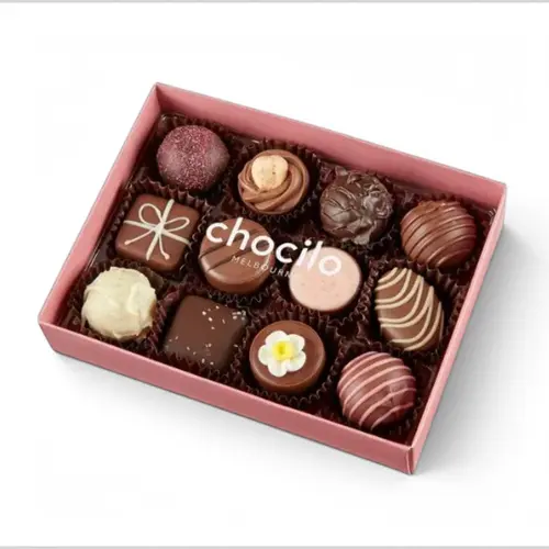Chocilo Melbourne 12 Pack Choc Asst 14og