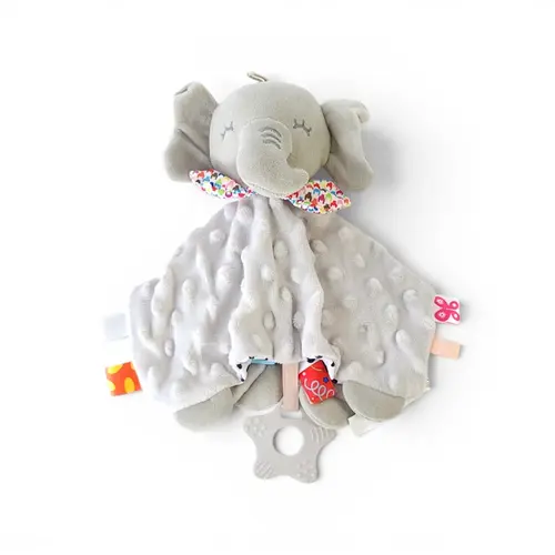 Sensory Elephant Blanky 20cm
