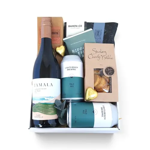 Beer n Red with Hearts Gift Box