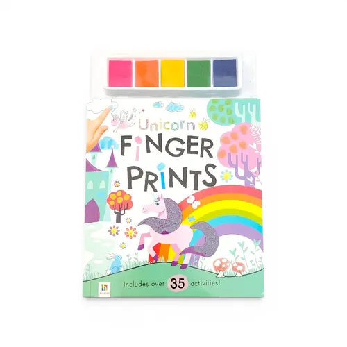 Fingerprint Fun Art Activity Book - Unicorn Fingerprint Fun Art Activity Book - Unicorn