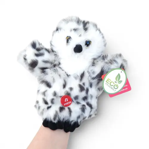 Plush Puppet - Spotted Owl 20cm Plush Puppet - Spotted Owl 20cm