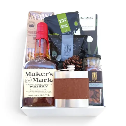 Whisky & Hip Flask Gift Box