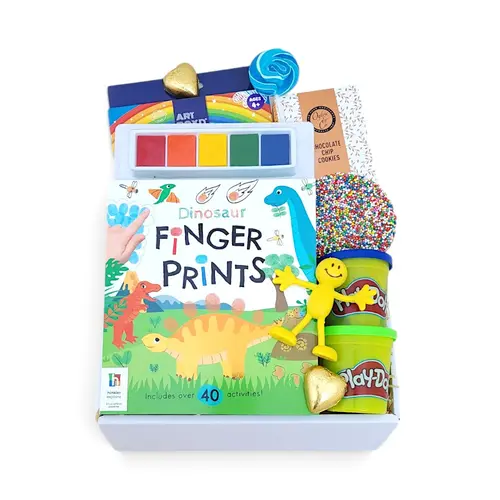 Fingerprint Fun - Dino Edition Gift Box Fingerprint Fun - Dino Edition Gift Box